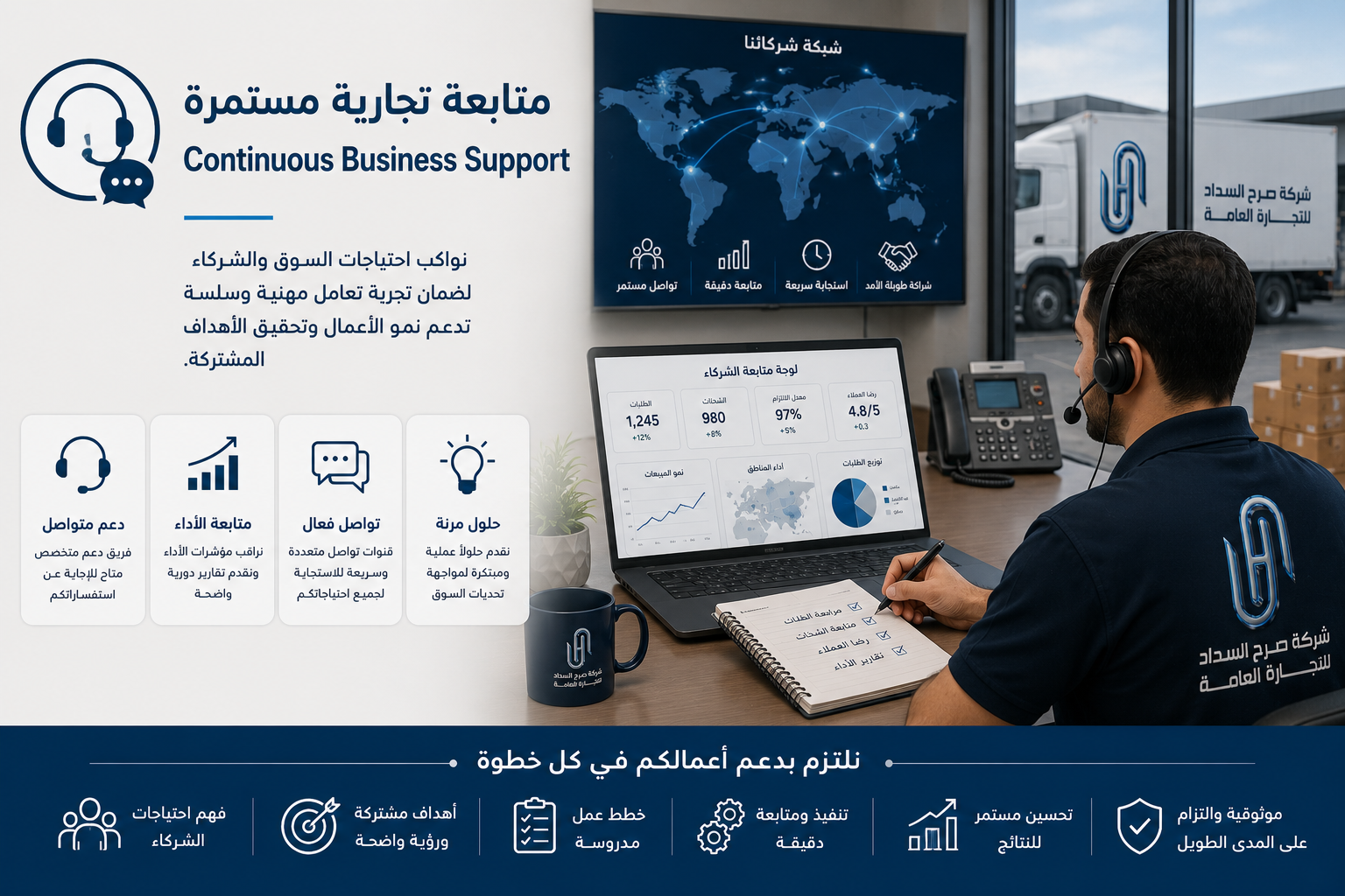 متابعة تجارية مستمرة